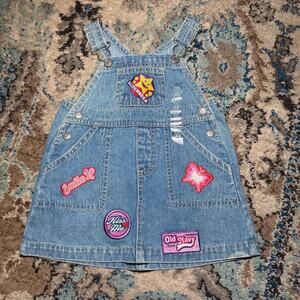 Vintage 2001 Old Navy Overall Dress